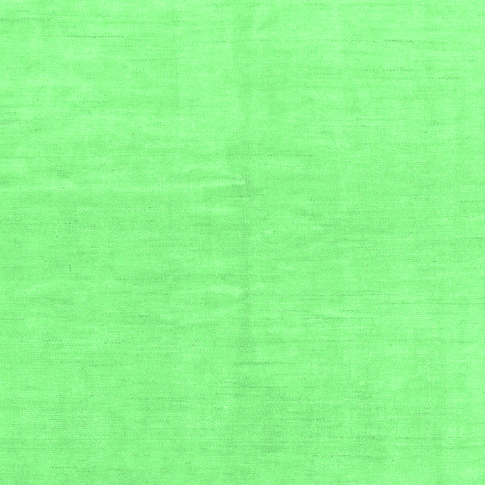 Square Machine Washable Solid Emerald Green Modern Area Rugs, wshabs1597emgrn