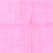 Square Solid Pink Modern Rug, abs1598pnk