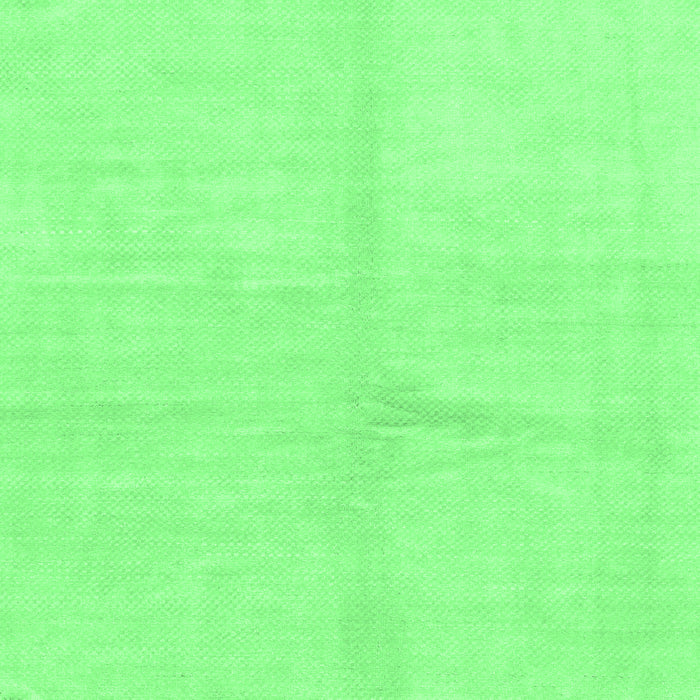 Square Machine Washable Solid Emerald Green Modern Area Rugs, wshabs1598emgrn