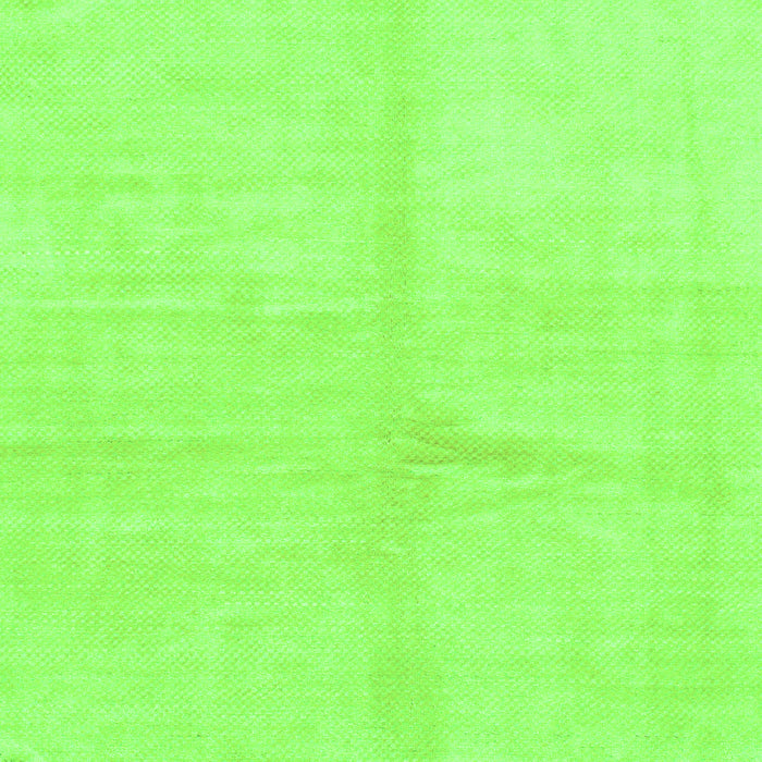 Square Machine Washable Solid Green Modern Area Rugs, wshabs1598grn