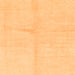 Square Solid Orange Modern Rug, abs1598org