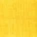 Square Solid Yellow Modern Rug, abs1599yw