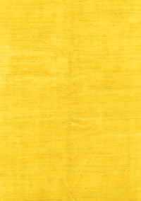 Solid Yellow Modern Rug, abs1599yw