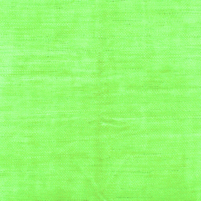 Square Machine Washable Solid Green Modern Area Rugs, wshabs1599grn