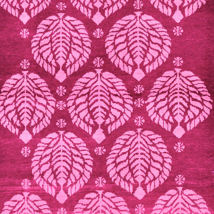 Machine Washable Abstract Pink Modern Rug, wshabs159pnk