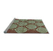 Sideview of Machine Washable Abstract Light Blue Modern Rug, wshabs159lblu