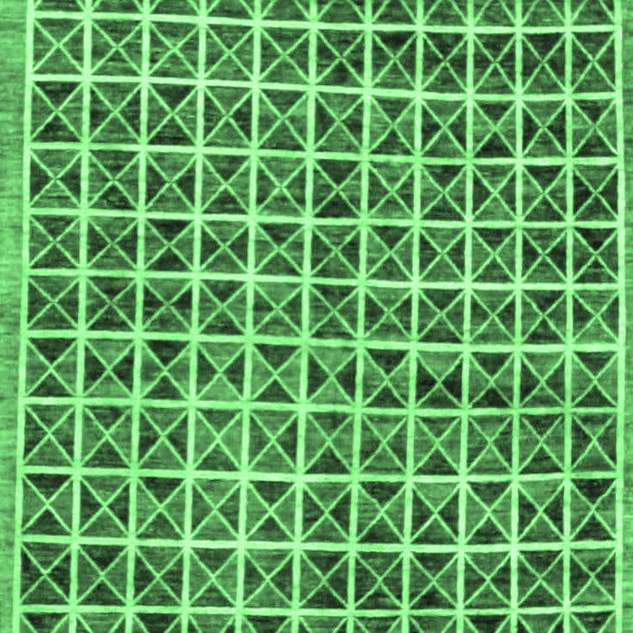 Oriental Emerald Green Modern Rug, abs15emgrn