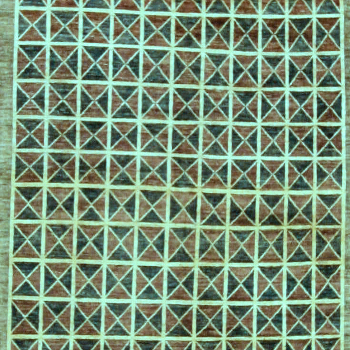 Machine Washable Oriental Light Blue Modern Rug, wshabs15lblu