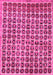 Machine Washable Oriental Pink Modern Rug, wshabs15pnk