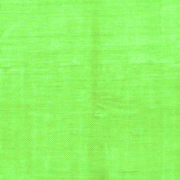 Square Machine Washable Solid Green Modern Area Rugs, wshabs1600grn