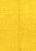 Machine Washable Solid Yellow Modern Rug, wshabs1600yw