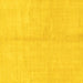 Square Machine Washable Solid Yellow Modern Rug, wshabs1600yw