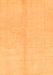 Machine Washable Solid Orange Modern Area Rugs, wshabs1600org