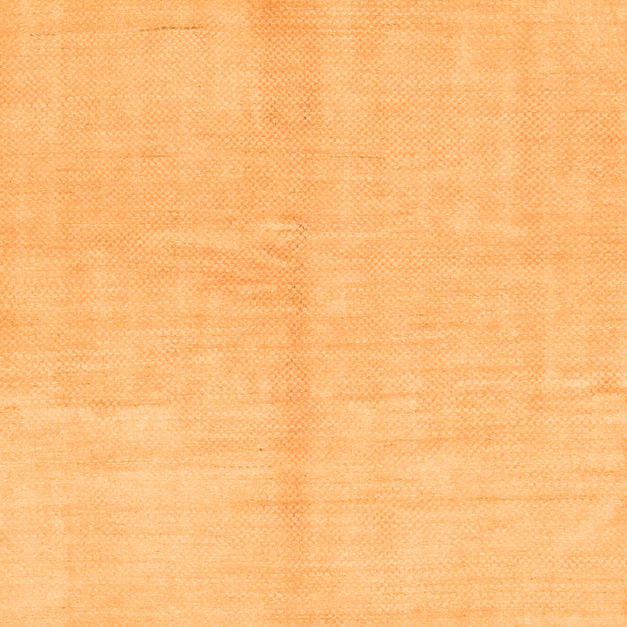 Square Machine Washable Solid Orange Modern Area Rugs, wshabs1600org