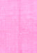 Machine Washable Solid Pink Modern Rug, wshabs1600pnk