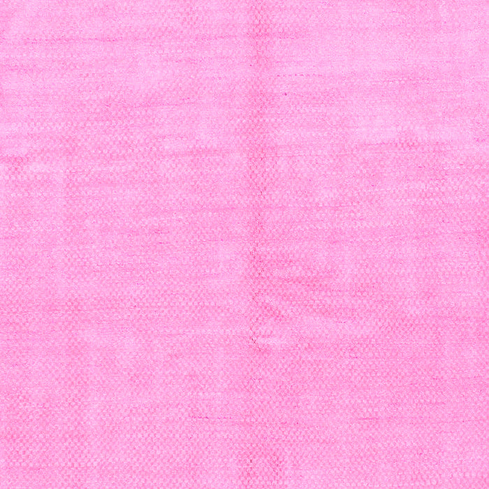 Machine Washable Solid Pink Modern Rug, wshabs1600pnk