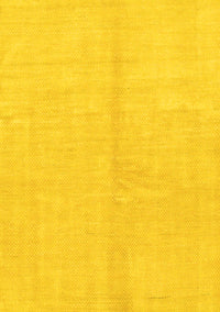 Solid Yellow Modern Rug, abs1600yw