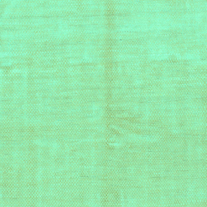 Machine Washable Solid Turquoise Modern Area Rugs, wshabs1600turq