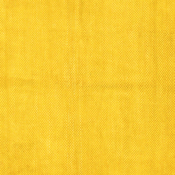 Square Solid Yellow Modern Rug, abs1601yw