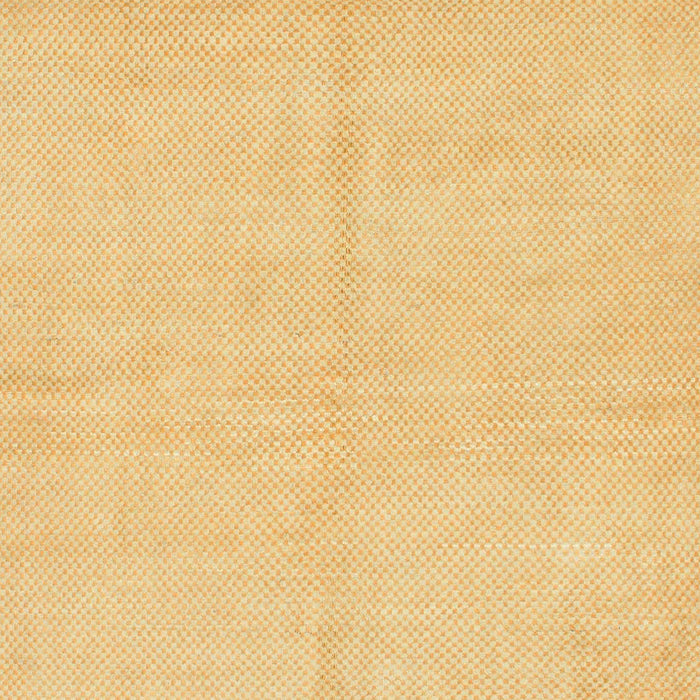 Abstract Chrome Gold Yellow Solid Rug, abs1601