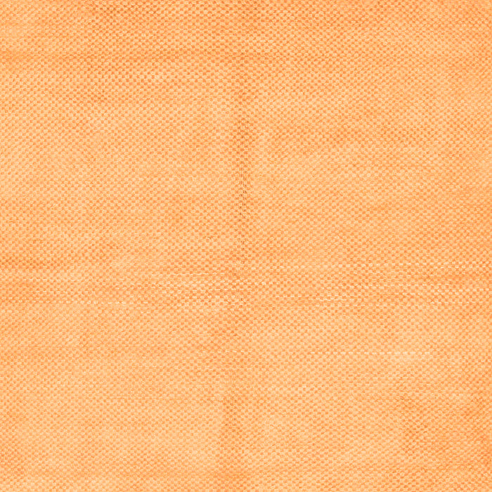 Square Machine Washable Solid Orange Modern Area Rugs, wshabs1601org