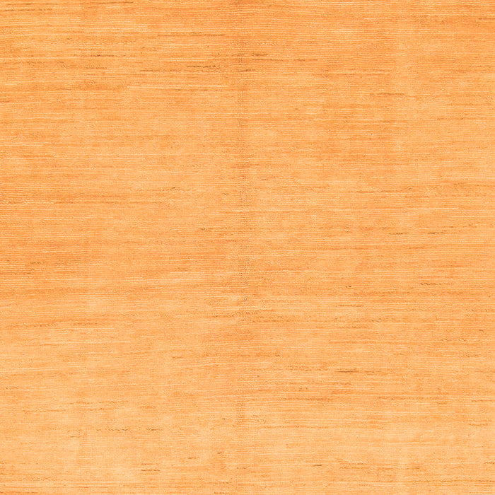 Square Machine Washable Solid Orange Modern Area Rugs, wshabs1602org