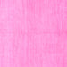 Square Machine Washable Solid Pink Modern Rug, wshabs1602pnk