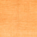 Square Solid Orange Modern Rug, abs1602org