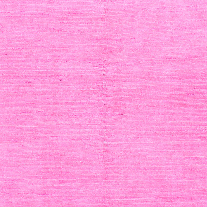 Machine Washable Solid Pink Modern Rug, wshabs1602pnk