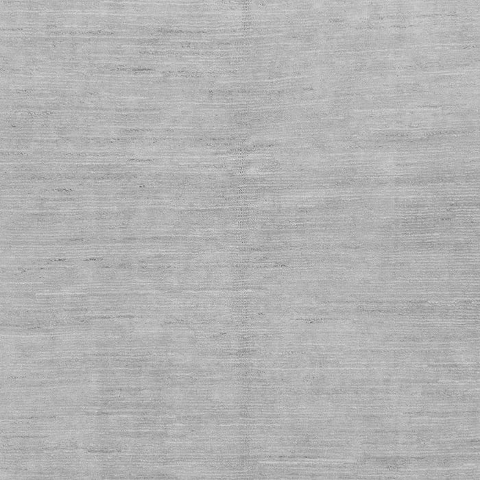 Machine Washable Solid Gray Modern Rug, wshabs1602gry