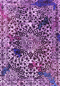 Abstract Purple Modern Rug, abs1603pur