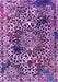 Abstract Purple Modern Rug, abs1603pur