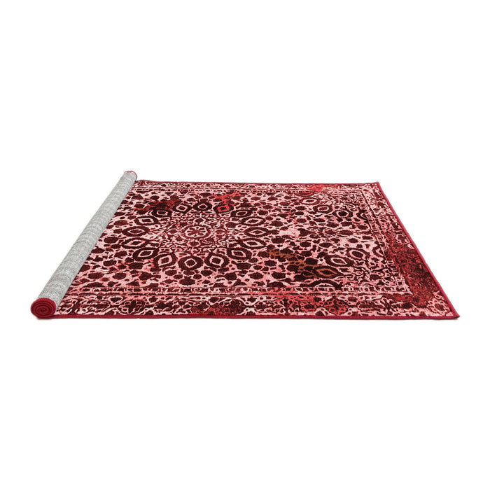 Modern Red Washable Rugs