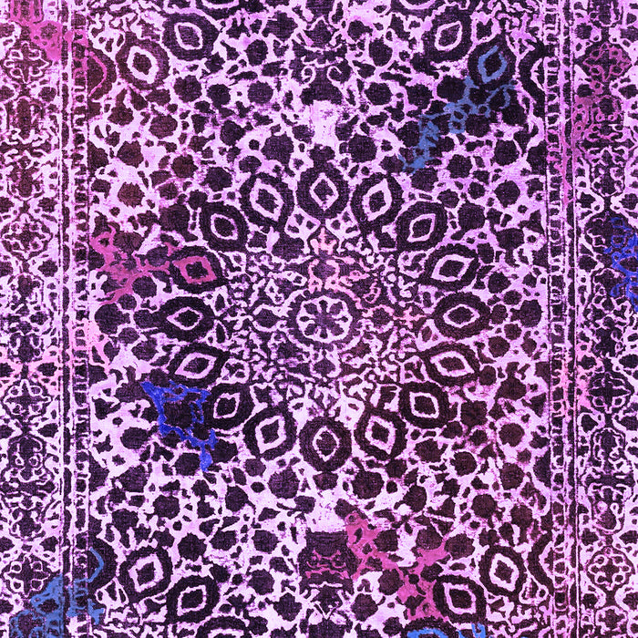 Machine Washable Abstract Purple Modern Area Rugs, wshabs1603pur