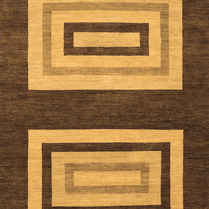 Abstract Brown Modern Rug, abs1604brn