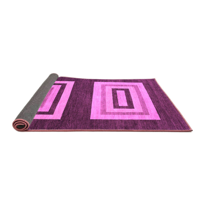 Sideview of Abstract Purple Modern Rug, abs1604pur