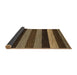 Sideview of Abstract Bakers Brown Modern Rug, abs1605