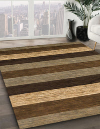 Abstract Bakers Brown Modern Rug, abs1605