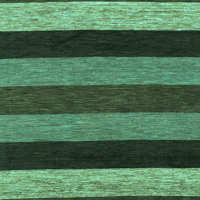 Machine Washable Abstract Turquoise Modern Area Rugs, wshabs1605turq
