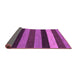 Sideview of Abstract Purple Modern Rug, abs1605pur