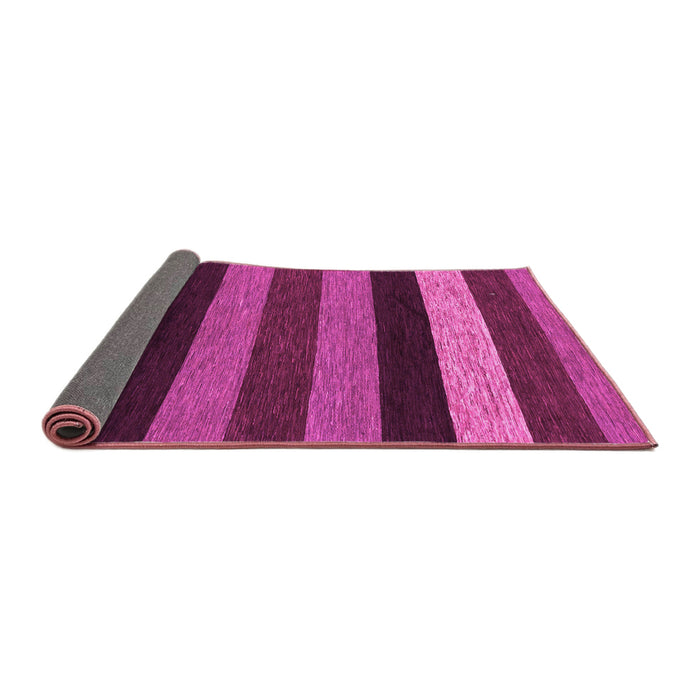 Sideview of Abstract Pink Modern Rug, abs1605pnk