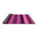 Sideview of Abstract Pink Modern Rug, abs1605pnk