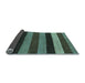 Sideview of Abstract Light Blue Modern Rug, abs1605lblu