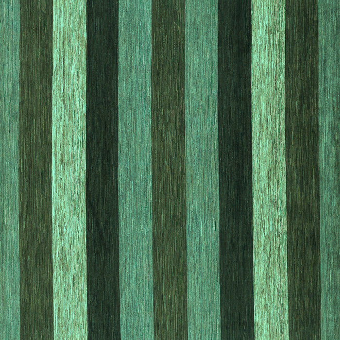 Square Abstract Turquoise Modern Rug, abs1605turq