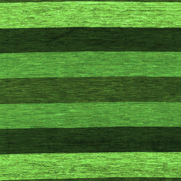 Machine Washable Abstract Green Modern Area Rugs, wshabs1605grn