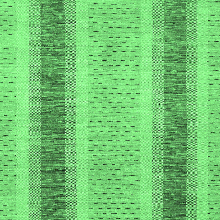 Machine Washable Abstract Emerald Green Modern Area Rugs, wshabs1606emgrn