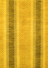 Abstract Yellow Modern Rug, abs1606yw