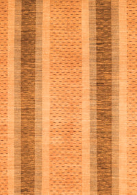 Abstract Orange Modern Rug, abs1606org