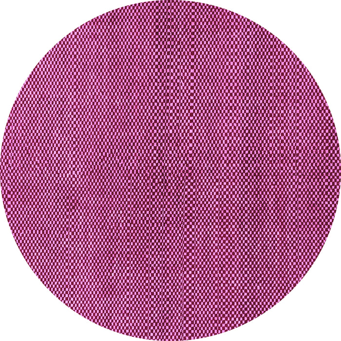 Round Machine Washable Abstract Purple Modern Area Rugs, wshabs1607pur