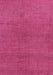 Machine Washable Abstract Pink Modern Rug, wshabs1607pnk